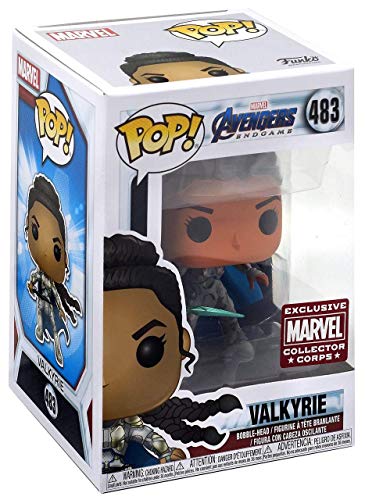 POP! Marvel Avengers Endgame #483 Valkyrie Exclusive Collector Corps Bobble-Head Figure von POP