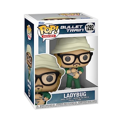 Funko Pop! Movies: Bullet Train - Ladybug - Vinyl-Sammelfigur - Geschenkidee - Offizielle Handelswaren - Spielzeug Für Kinder und Erwachsene - Movies Fans - Modellfigur Für Sammler und Display von Funko