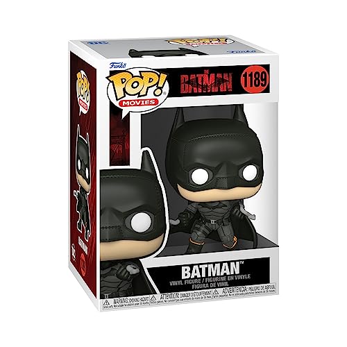 Funko Pop! Movies: DC The Batman - Batman - (Alt) - Vinyl-Sammelfigur - Geschenkidee - Offizielle Handelswaren - Spielzeug Für Kinder und Erwachsene - Movies Fans - Modellfigur Für Sammler von Funko