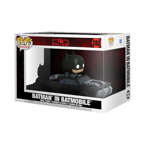 Funko Pop! Ride Super Deluxe: - Batman - DC The Batman - Vinyl-Sammelfigur - Geschenkidee - Offizielle Handelswaren - Spielzeug Für Kinder und Erwachsene - Movies Fans - Modellfigur Für Sammler von Funko