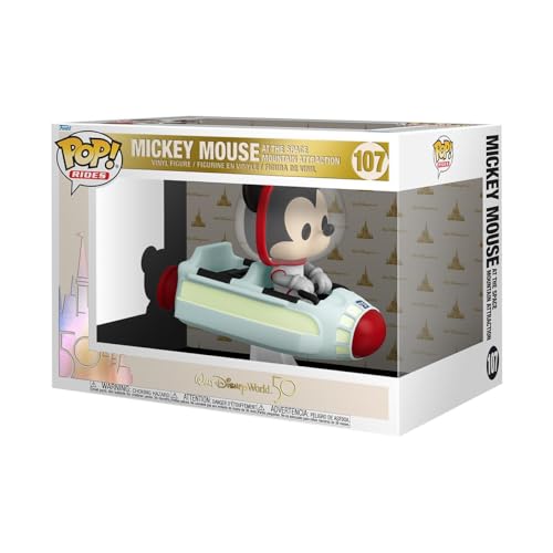 Funko Pop! Ride Super Deluxe: Walt Disney World 50th - Space Mountain mit Mystery Mini - Disney World 50th Anniversary - Vinyl-Sammelfigur - Geschenkidee - Offizielle Handelswaren von Funko