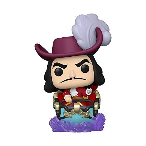 Funko Pop! Ride: WDW50- Captain Hook On Peter Pan Flight - Disney World 50th Anniversary - Vinyl-Sammelfigur - Geschenkidee - Offizielle Handelswaren - Spielzeug Für Kinder und Erwachsene von Funko