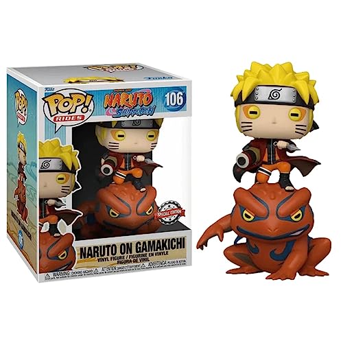 POP! Rides Naruto: Shippuden 106- Naruto on Gamakichi Rides Special Edition von Funko