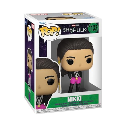 Funko POP! Vinyl: Marvel - She-Hulk - Nikki - Vinyl-Sammelfigur - Geschenkidee - Offizielle Handelswaren - Spielzeug Für Kinder und Erwachsene - TV Fans - Modellfigur Für Sammler und Display von Funko