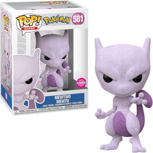 Pokémon - Mewtwo Mewtu 581 Flocked - Funko Pop! - Vinyl Figur von Funko