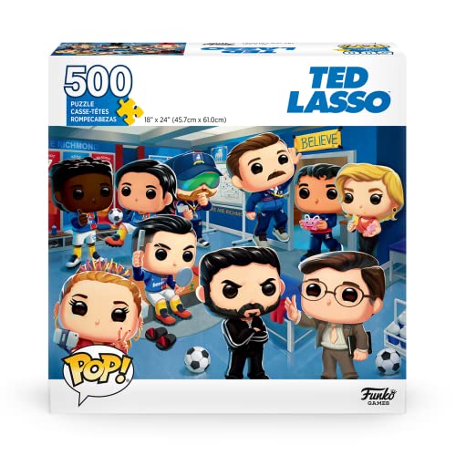 Pop! Rätsel Ted Lasso - 500 Stück - 45,7 cm x 61 cm - Englisch von Funko