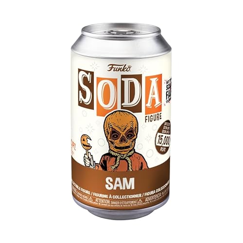 Funko Pop! Soda Vinyl *Sealed*: Trick R Treat - Unmasked Sam with Lollipop *Chase Possible* (Hot Topic Exclusive), Mehrfarbig von Funko