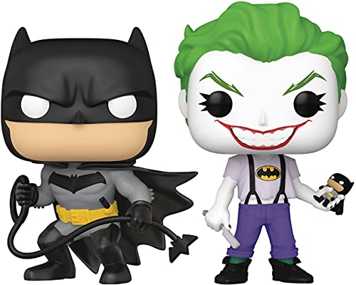 dc comics 56117 Pop DC Heroes White Knight: Batman & Joker PVC-Figur, Einfarbig, Mehrfarbig, One Size von dc comics