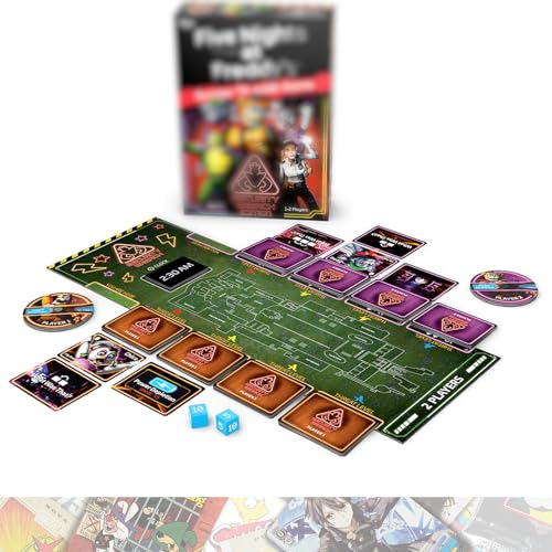 Survive 'Til 6AM: Snaps! Spiel Vinyl Figurine Bundle mit 1 F N A F Thema kompatible Sammelkarte (69837) von Funko