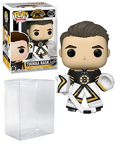 Tukka Rask Boston Bruins #65 Pop Sports Hockey Action Figure (Bundled with EcoTEK Protector to Protect Display Box) von Funko