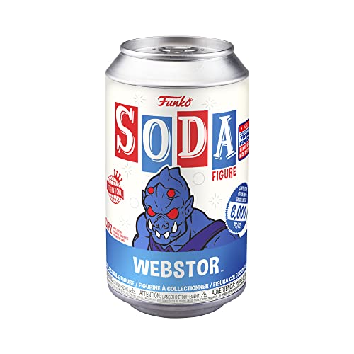 Funko Vinyl SODA: Motu - Webstor - Leuchtet Im Dunkeln Chase - (Styles May Vary) - Masters of The Universe - Vinyl-Sammelfigur - Geschenkidee - Offizielle Handelswaren - TV Fans von Funko