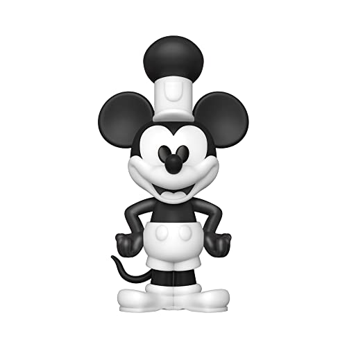 Funko Vinyl SODA: Steamboat Willie - Mickey - 1/6 Quote Für Seltene Chase-Variantease - (Styles May Vary) - Vinyl-Sammelfigur - Geschenkidee - Offizielle Handelswaren - TV Fans von Funko