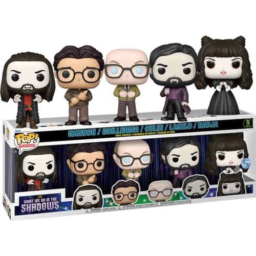 WHAT WE DO IN THE SHADOWS 5-PACK (GLOW IN THE DARK) von Funko