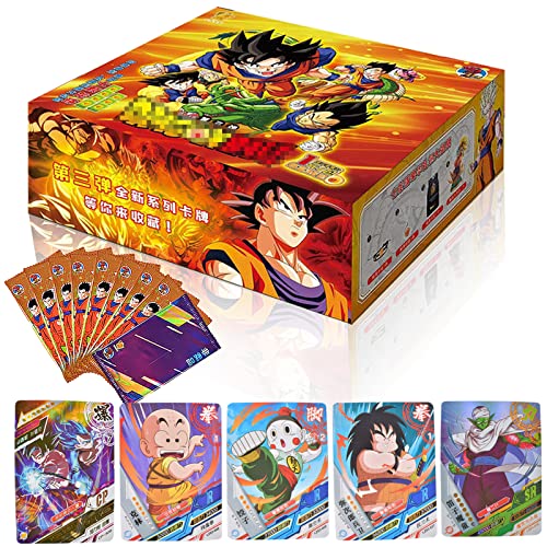 36 Pack Dragon Ball Sammelkarten, Dragonball Karten, Lieblingskartenspiele für Teenager Kinder und Erwachsene von Funmo