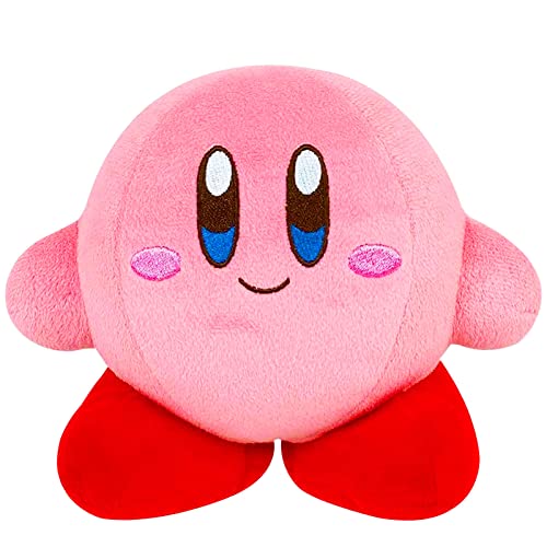 Funmo Kirby Kuscheltier, Rosa Kirby Kuscheltier Kirby Figuren Kuscheltier Stofftier Plüschtiere Anime Spiel Weiche Schlafkissen für Kinder Mädchen Geburtstag Weihnachten Geschenk Spielzeug 15 cm von Funmo