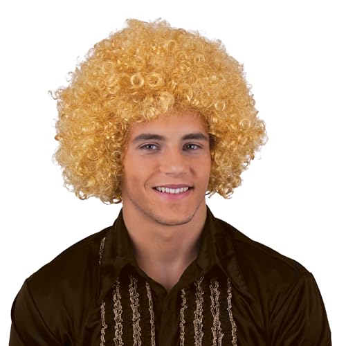 Afro Perücke Jay für Herren - Blond Afro Perücke Jay für Herren - Blond von Funny Fashion