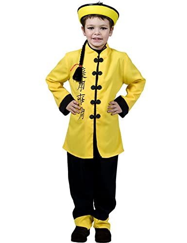Chinese Kostüm Kinder Japaner Gr. 104 von Funny Fashion