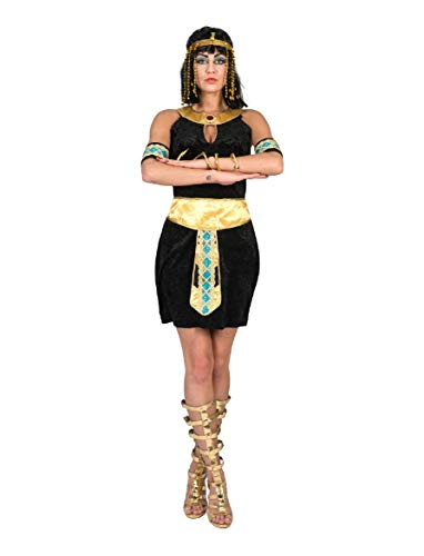 Cleopatra Kostüm Amany - Schwarz Gold - Gr. 44 46 von Funny Fashion