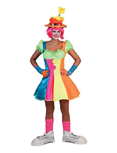 Clown Cheryl Kostüm für Damen Gr. 40 42 von Funny Fashion