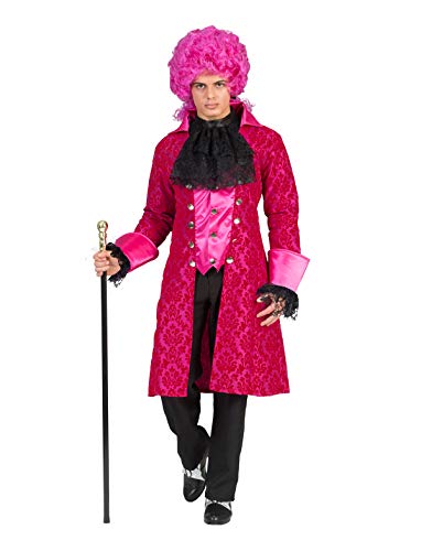 Funny Fashion Barock Kostüm Elios für Herren - Pink Gr. 48 50 von Funny Fashion