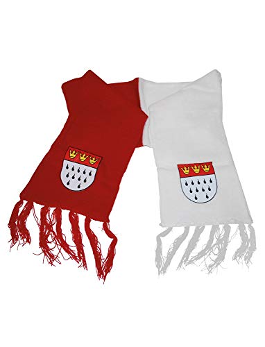 Funny Fashion Karneval Accessoire Schal 2-farbig, Kölner Wappen, Rot Funny Fashion Karneval Accessoire Schal 2-farbig, Kölner Wappen, Rot von Funny Fashion