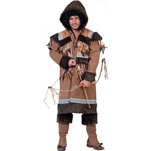 Funny Fashion - Herren Eskimo-Kostüm für Fasching von Funny Fashion