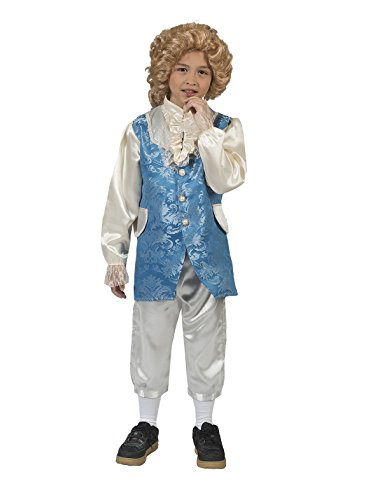 Kostüm Monsieur Franco Kind Junge Größe 164 Rokoko Barock Graf Kinderkostüm Monsieur Adel blau weiß Karneval Fasching Pierro's von Funny Fashion