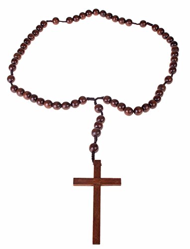 Pierro´s Artikel Zubehör Rosenkranz mit Kreuz groß Pierro´s Artikel Zubehör Rosenkranz mit Kreuz groß von Funny Fashion