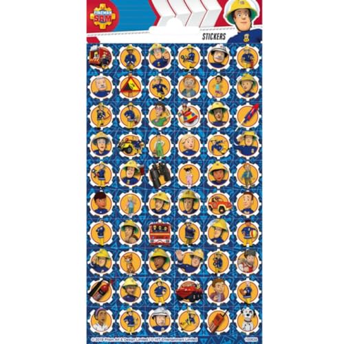 FUNNY PRODUCTS Aufkleber Sam Feuerwehrmann 100639, Mehrfarbig FUNNY PRODUCTS Aufkleber Sam Feuerwehrmann 100639, Mehrfarbig von Funny Products