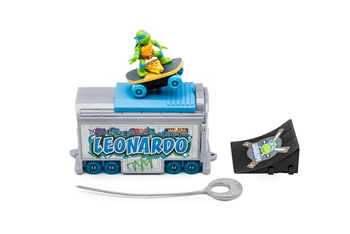 TEENAGE MUTANT NINJA TURTLE | Leonardo Switch Kick Subway Launcher | TMNT Action Figure Classic Edition, Ages 3+ Gifts & Toys von TEENAGE MUTANT NINJA