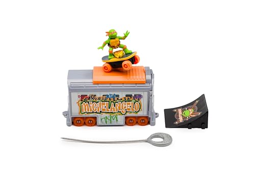 TEENAGE MUTANT NINJA TURTLE | Michelangelo Switch Kick Subway Launcher | TMNT Action Figure Classic Edition, Ages 3+ Gifts & Toys von TEENAGE MUTANT NINJA