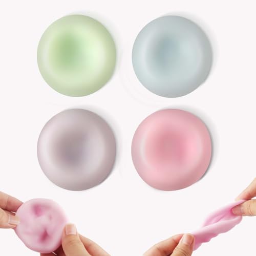 4 Stück Stress Relief Sand Glutinous Balls, Formbarer Vakuumball-Stressball Anti Stress Bälle Squishy Stressball Stressball Quetschball Weiche Quetschspielzeuge Stress Toy für Kinder und Erwachsene 4 Stück Stress Relief Sand Glutinous Balls, Formbarer Vakuumball-Stressball Anti Stress Bälle Squishy Stressball Stressball Quetschball Weiche Quetschspielzeuge Stress Toy für Kinder und Erwachsene von Funtery