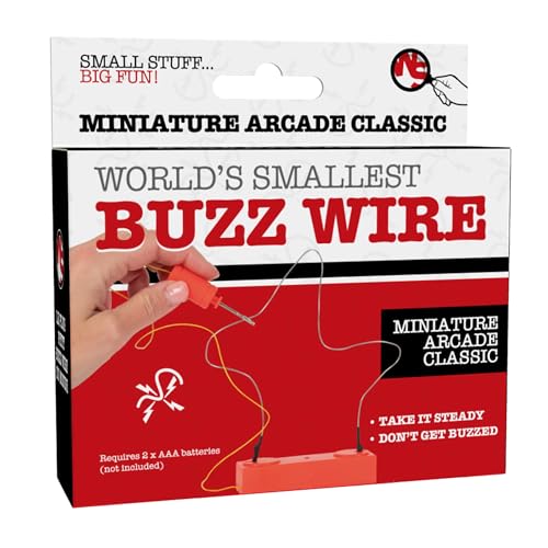 Funtime Gifts Das kleinste Buzz Wire-Spiel der Welt - Testen Sie Ihre Fähigkeiten überall! von Funtime Gifts