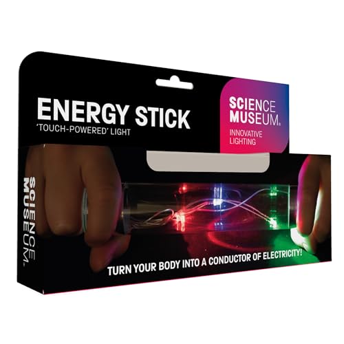 Science Museum Energy Stick – Verwandeln Sie Ihren Körper in einen Stromleiter von Funtime Gifts