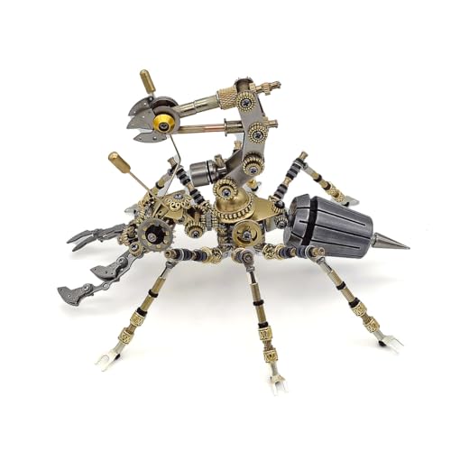 Funwetrike 3D Metall Insekten Puzzle, Steampunk Mechanische kleine Ameise Metall Montage Modell Kits, kreative Geschenke für Erwachsene (300+PCS) von Funwetrike