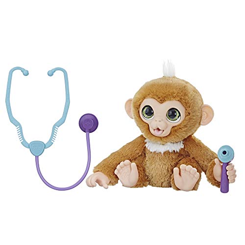 Hasbro FurReal E0367EU4 - Kleiner Patient Zandi interaktives Plüschtier von FurReal