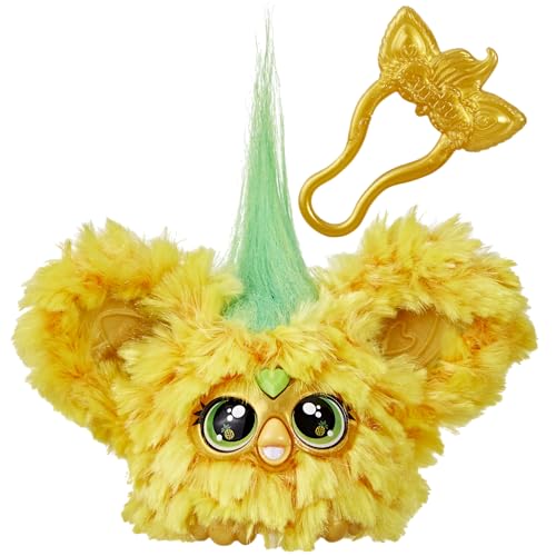 Furby Furblets Hoo-Lah Mini elektronisches Plüschspielzeug, Gelb von Furby