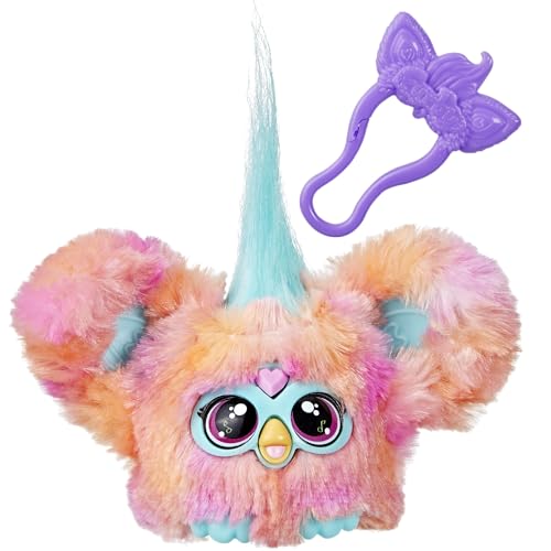 Furby Furblets Ree-Mix Mini, Elektronische Musik & Sätze in Furbisch (über 45 Geräusche), Kuscheltier in Pastellfarben, für Kinder ab 6 Jahren, originelles Wichtelgeschenk von Furby