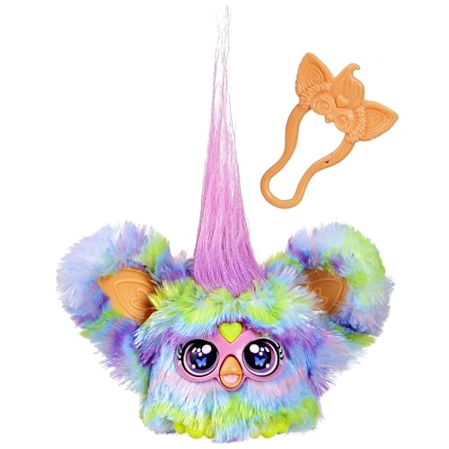 Furby Furblets Swee-Dee Frühling Mini-Plüschspielzeug – lustiges, sprechendes Kuscheltier für Kinder – kuscheliges Ostergeschenk für Mädchen und Jungen von Hasbro