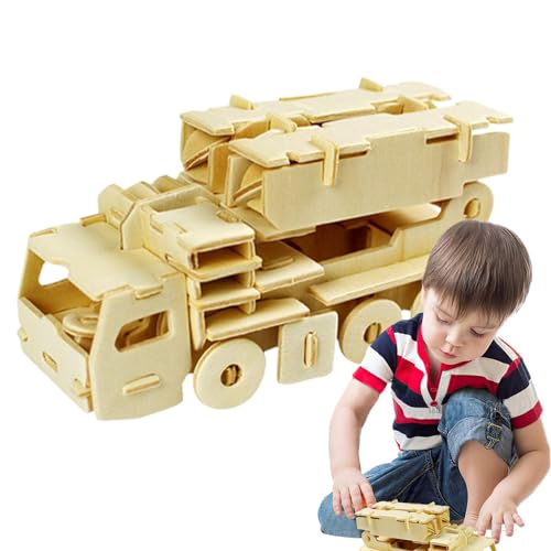 Furtryvl Auto-Puzzle aus Holz, Auto-Modell-Puzzle-Set | 3D-Auto-Modellbau-Puzzle-Set | Puzzle für Erwachsene, Automodellbausätze, Denksportaufgaben, Fahrzeugbausätze, einzigartig für Kinder von Furtryvl