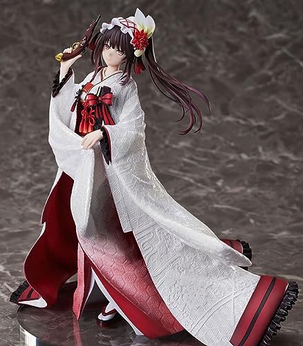 Date A Live IV Statuette PVC 1/7 Kurumi Tokisaki Shiromuku 22 cm von Furyu