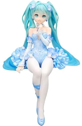 Furyu Hatsune Miku Flower Fairy Nemophila Pail Blue Color Ver. Fig.15cm Hatsune Miku Noodle Stopper von Furyu