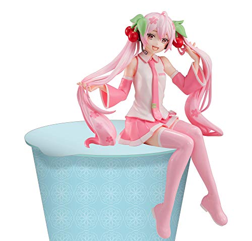 Furyu Hatsune Miku Sakura Miku Noodle Stopper Figur Nudelstopfen 13 cm Japan Import Furyu Hatsune Miku Sakura Miku Noodle Stopper Figur Nudelstopfen 13 cm Japan Import von Furyu