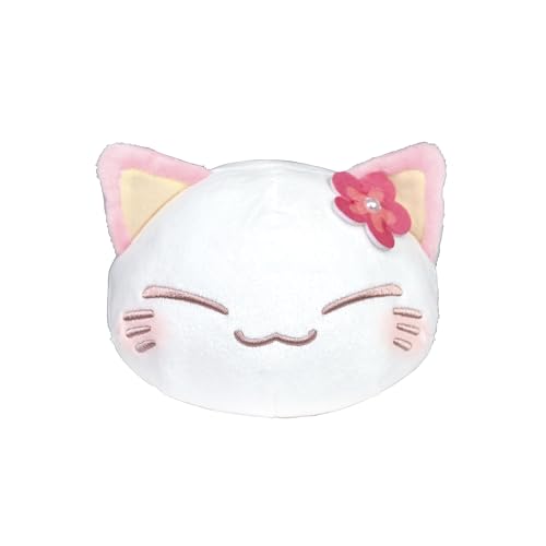 Furyu Nemuneko Katze (Pink) Pastellfarbenes Plüschtier von Furyu