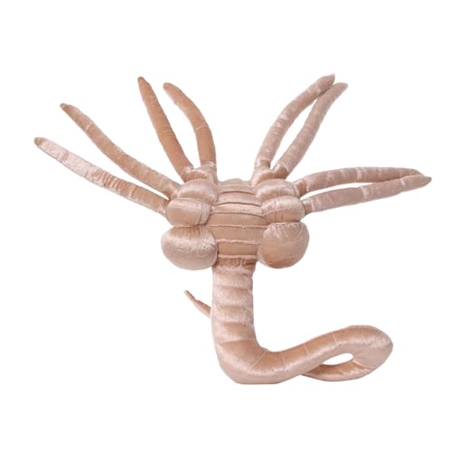 Fuuxtci Alien Facehugger Plushie Puppen, Facehugger Plüschtier, 2024 Neuer Horrorfilm Face Hugger Alien Merch Kuscheltier Kissen, Halloween Facehugger Figur Stofftier Für Home Deko von Fuuxtci