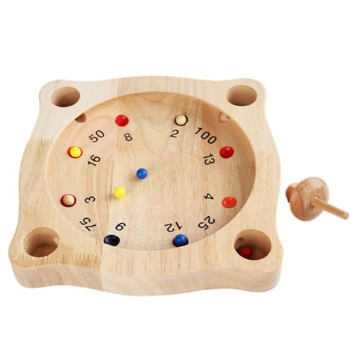 Fuuxtci Chinesisches Brettspiel, Holzspiele für die Familie - Kompass für Schachspielzeug aus Holz,Pädagogische intelligente Spiele, Eltern-Kind-Interaktionsspielzeug, interaktiver Spaß für Kinder und von Fuuxtci