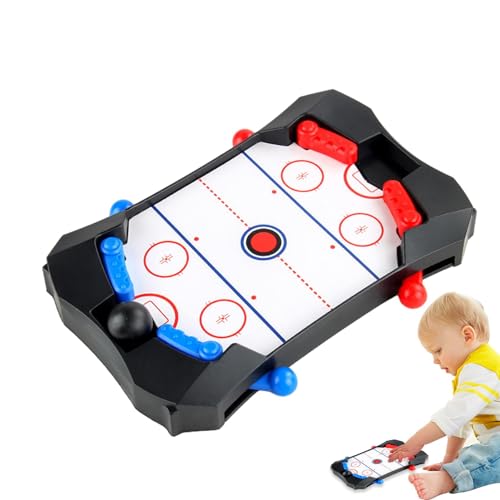 Fuuxtci Eishockey-Tischspiel, Desktop-Eishockey,Tragbares -Eishockey-Desktop-Spiel - Sportbrettspiel für Familienspielabendspaß, interaktives Wettkampfspiel für Erwachsene und Kinder von Fuuxtci