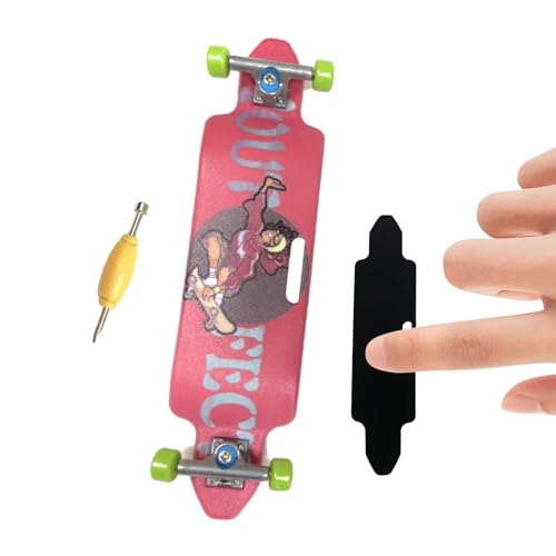 Fuuxtci Fingerbretter | Rutschfestes kreatives Mini-Spielzeug - Professionelle pädagogische Finger-Skateboards für Kinder, langlebiges Lernspielzeug für Erwachsene, Anfänger und Jugendliche von Fuuxtci