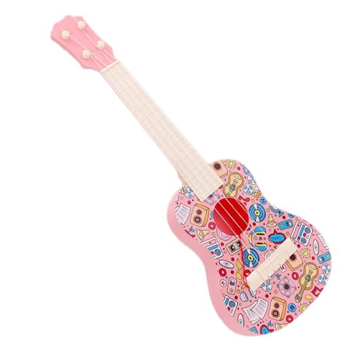 Fuuxtci Gitarre für Kleinkinder, Spielzeuggitarre - Spielzeuggitarre für Kleinkinder | Kleinkind-Gitarrenspielzeug, niedliches Gitarren-Entwicklungsmusikinstrument, pädagogisches Ukulele-Spielzeug für von Fuuxtci