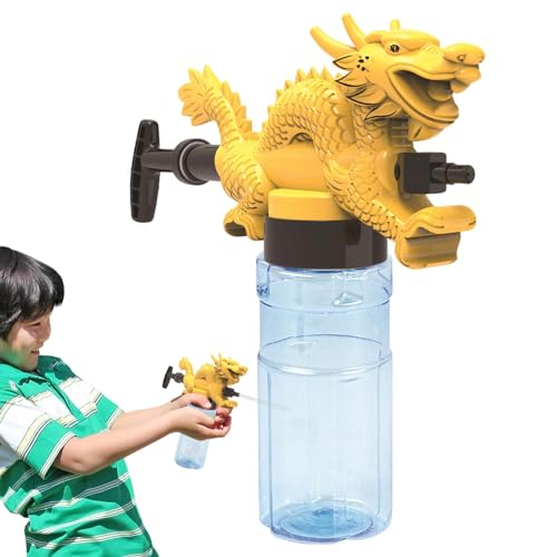 Fuuxtci Wasserspritzer für Kinder,Wasserspritzer | Kreative Drachen-Wasserspritzflasche | Wasserwerfer für Kinder für Spaß im Freien, auslaufsicheres Poolspielzeug zum Sprühen über große Entfernungen von Fuuxtci